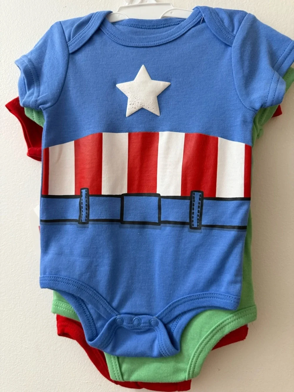 Marvel 3PC Onesie Bodysuit - Picture 3 of 3